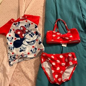 Minnie Mouse swimwear set